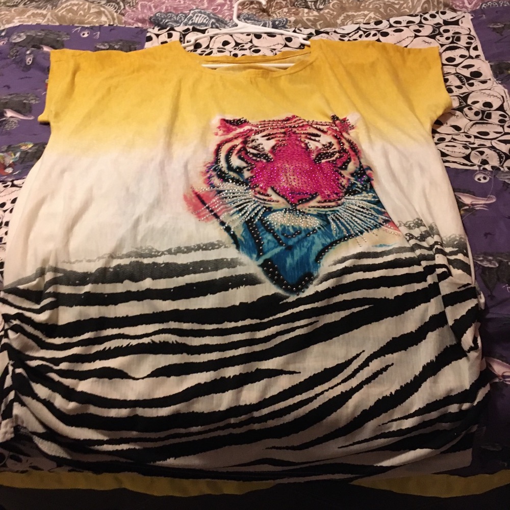 A tiger shirt